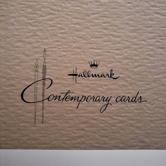 Hallmark Vintage Valentine Greeting Card Contemporary Design Humor Collectible - Picture 6 of 9